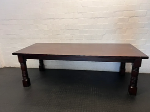 Coricraft 8-10 Seater Dining Table - Minor Edge Wear - 2ndhandwarehouse.com