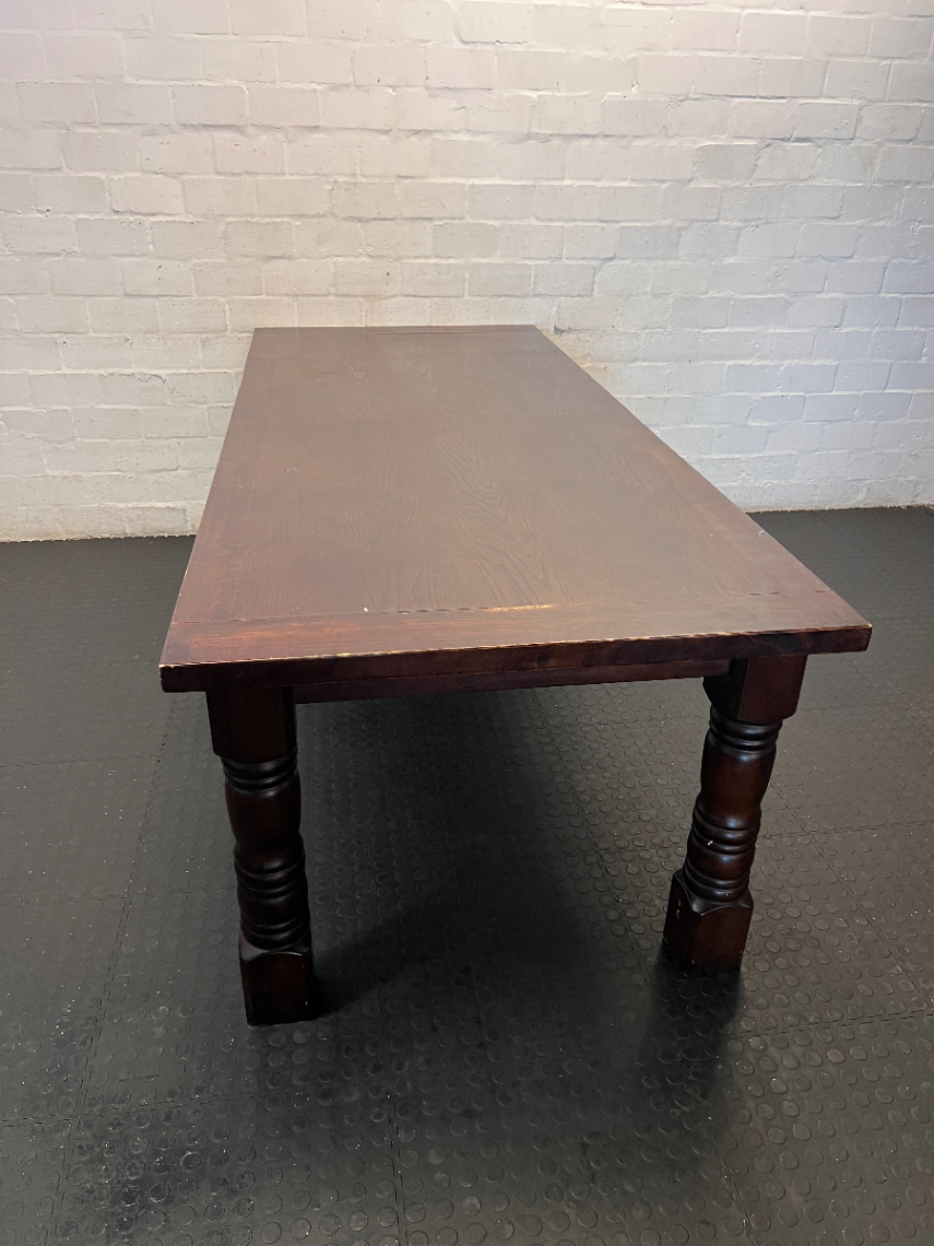 Coricraft 8-10 Seater Dining Table - Minor Edge Wear - 2ndhandwarehouse.com