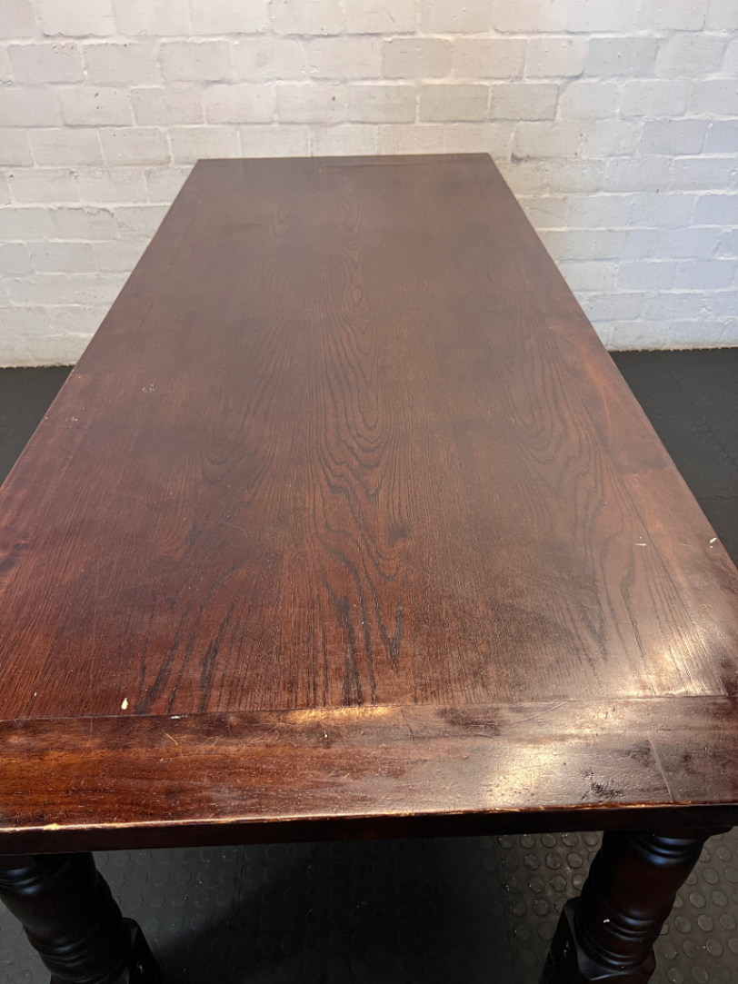 Coricraft 8-10 Seater Dining Table - Minor Edge Wear - 2ndhandwarehouse.com