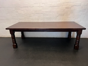 Coricraft 8-10 Seater Dining Table - Minor Edge Wear - 2ndhandwarehouse.com