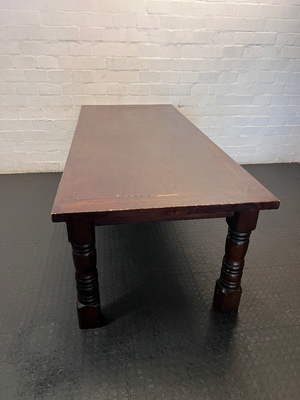 Coricraft 8-10 Seater Dining Table - Minor Edge Wear - 2ndhandwarehouse.com