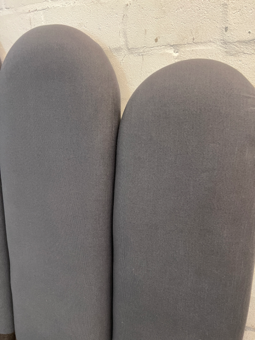 Coricraft Scalloped Upholstered Headboard — Very Good Used Condition