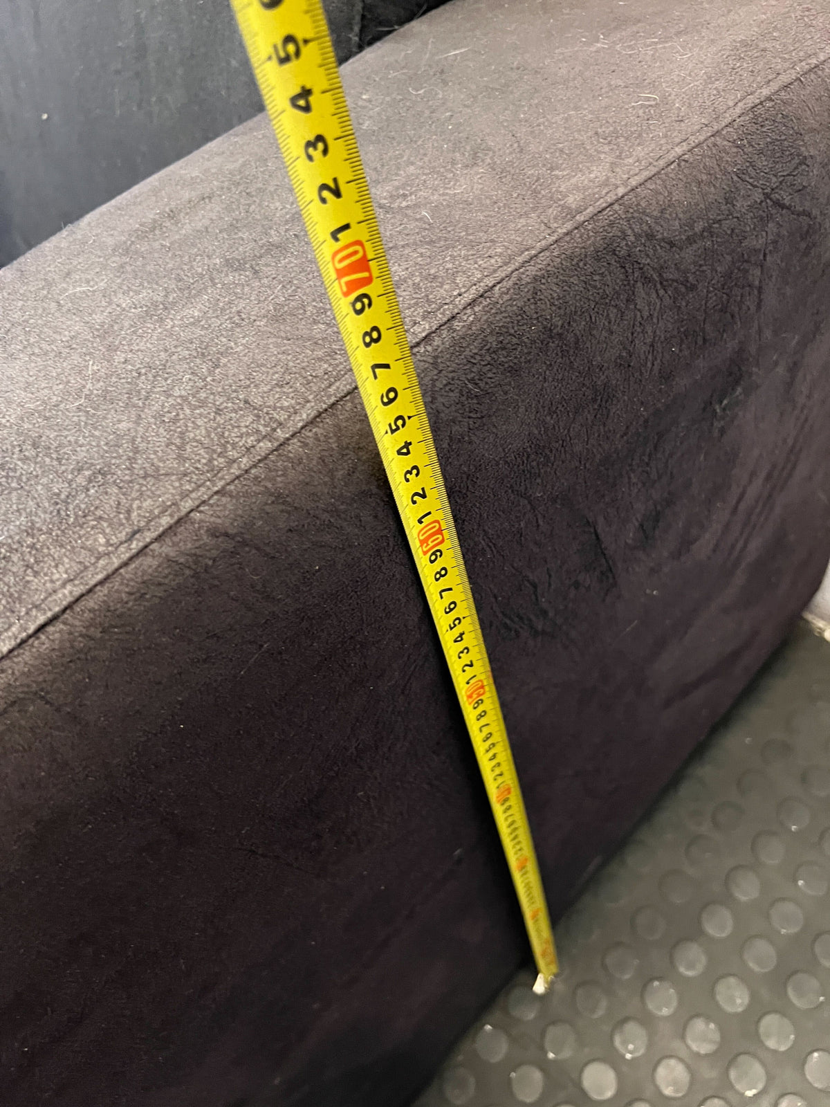 Cozy Charcoal 2-Seater Sofa - Fair used