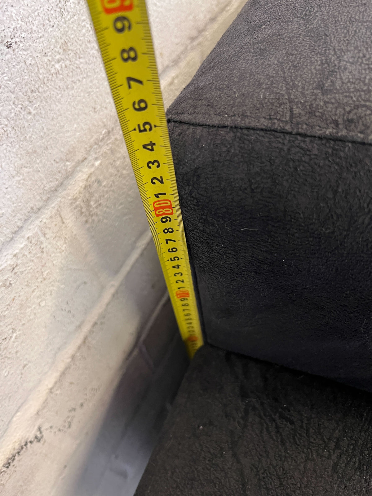 Cozy Charcoal 2-Seater Sofa - Fair used