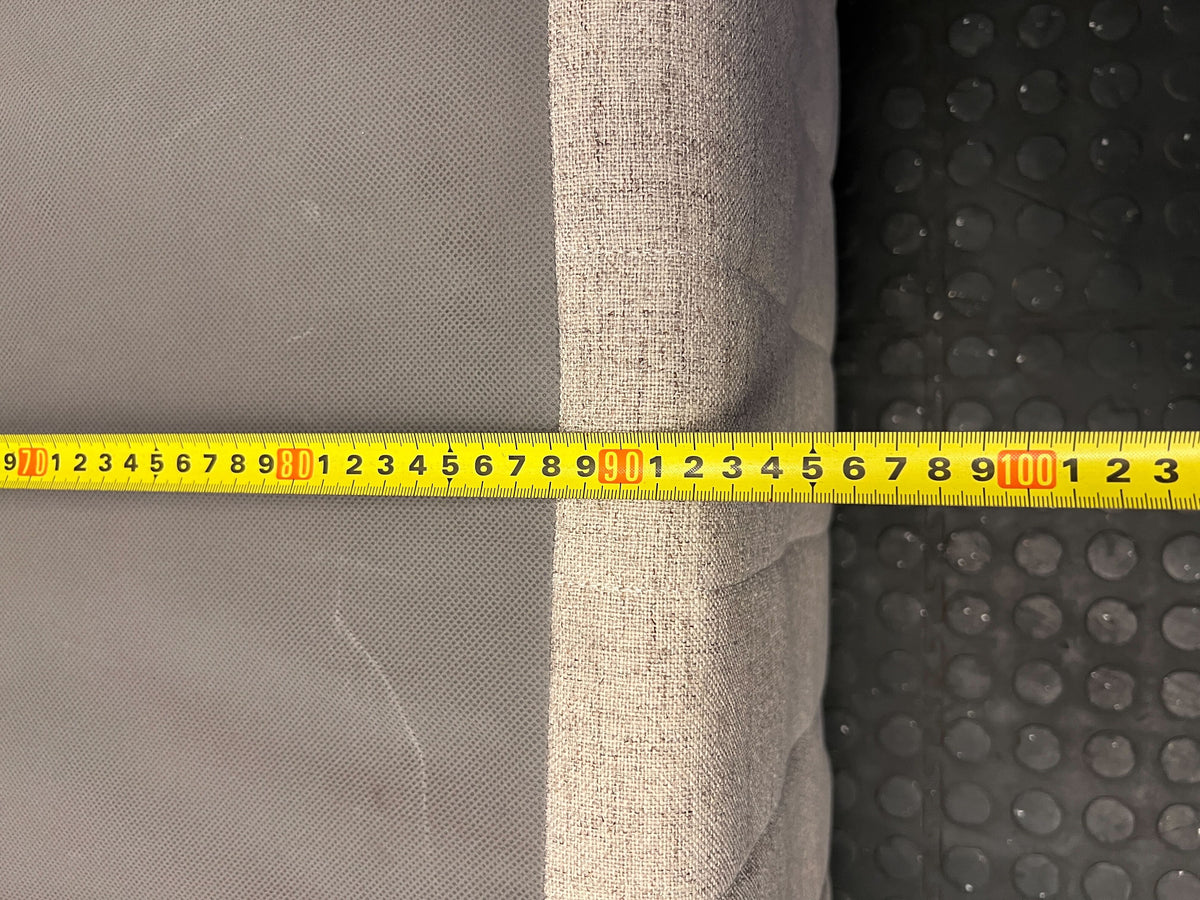 Cozy Single Divan Bed Base - Light Neutral Fabric - Fair used - 2ndhandwarehouse.com