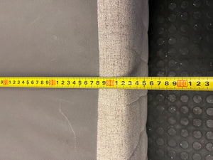 Cozy Single Divan Bed Base - Light Neutral Fabric - Fair used - 2ndhandwarehouse.com