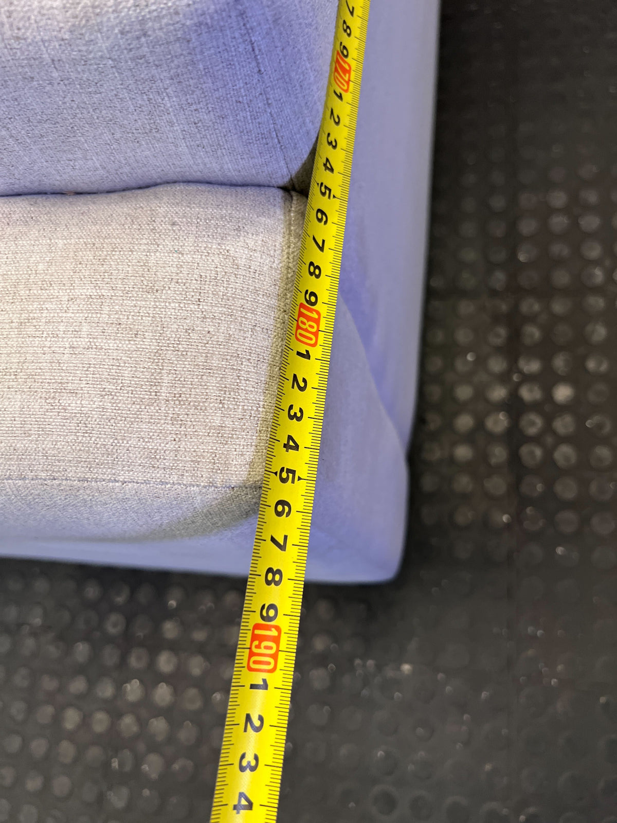 Cozy Two-Seater Light Beige Sofa