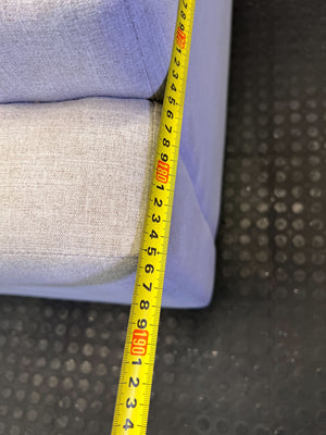 Cozy Two-Seater Light Beige Sofa