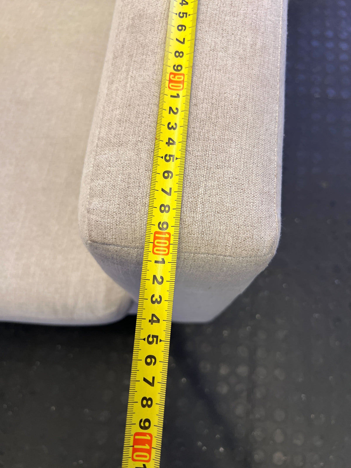 Cozy Two-Seater Light Beige Sofa