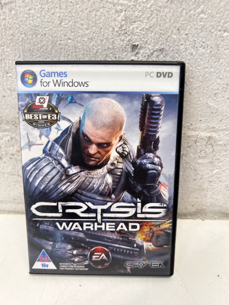 Crysis Warhead (PC DVD) with Crysis Wars - Good Condition - 2ndhandwarehouse.com