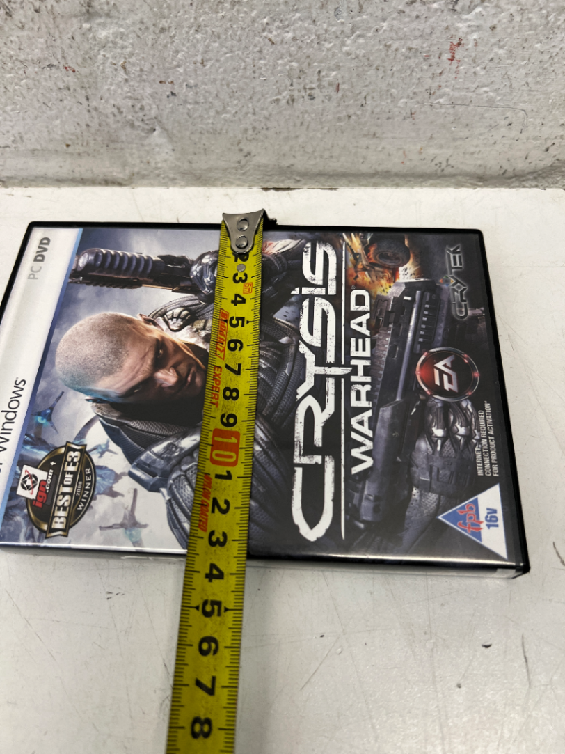 Crysis Warhead (PC DVD) with Crysis Wars - Good Condition - 2ndhandwarehouse.com