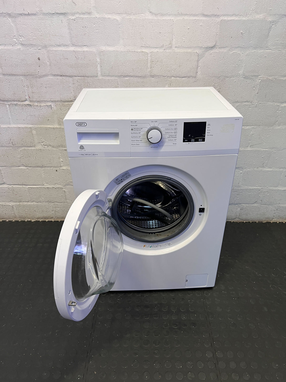 DEFY 7kg White Front Loader Washing Machine
