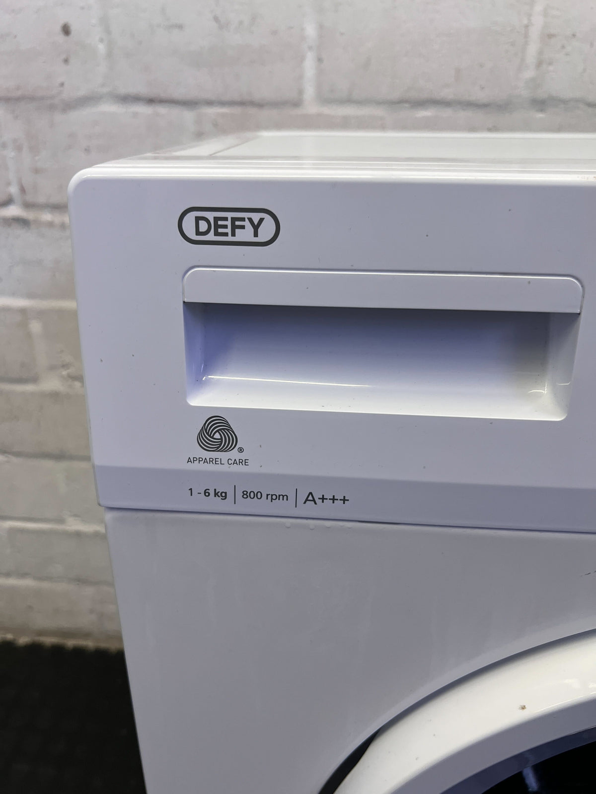 DEFY 7kg White Front Loader Washing Machine