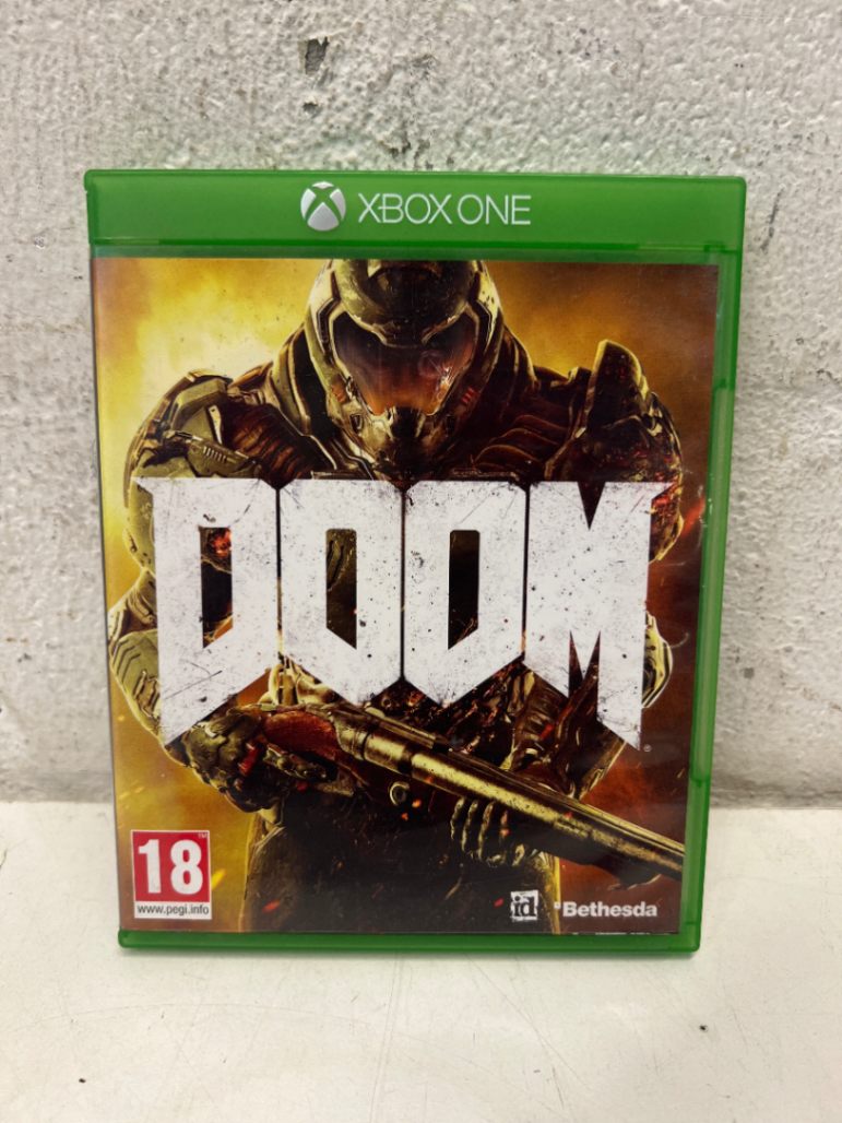 DOOM (Xbox One) - Good Condition Disc and Case - 2ndhandwarehouse.com