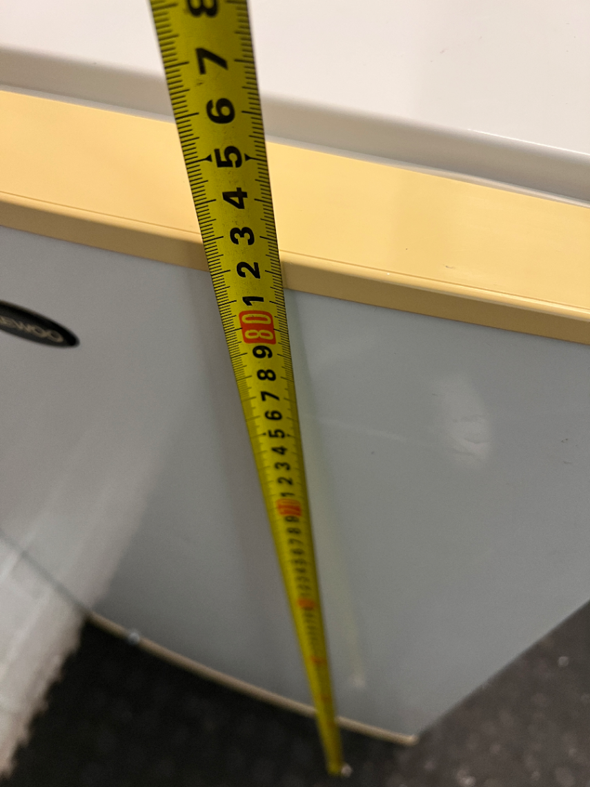 Daewoo White Bar Fridge - Needs Review / For Repair - 2ndhandwarehouse.com