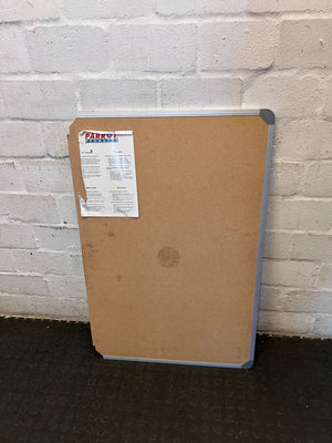 Damaged one side-Versatile Used Dry-Erase Whiteboard 90 by 60 Non Magnetic - 2ndhandwarehouse.com