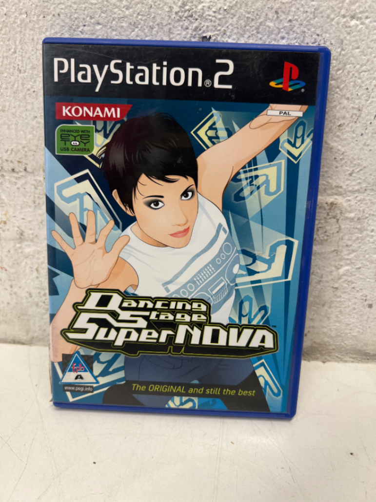 Dancing Stage SuperNOVA - PlayStation 2 (Good Condition, Untested) - 2ndhandwarehouse.com
