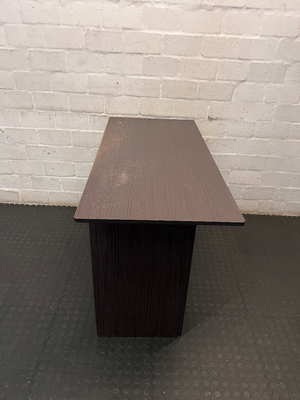 Dark Brown Decofurn Study Desk - Surface Damage to Top - 2ndhandwarehouse.com