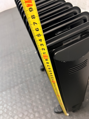 De'Longhi Black Oil-Filled Heater — Good Working Order
