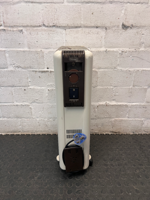 DeLonghi Oil-Filled Heater with Adjustable Thermostat — Working Order with Minor Exterior Rust