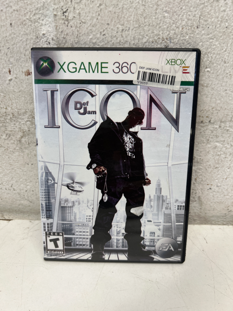 Def Jam: Icon - Xbox 360 Game (Untested) - 2ndhandwarehouse.com