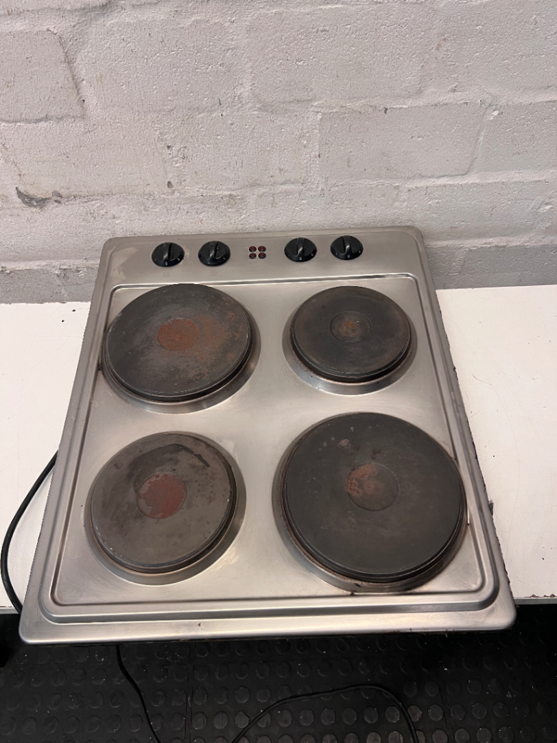 Defy 4-Plate Stainless Steel Electric Hob