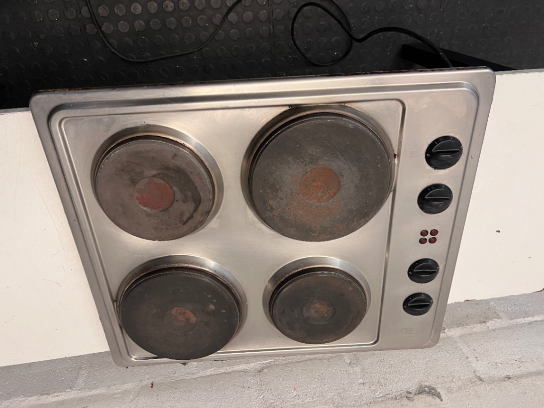 Defy 4-Plate Stainless Steel Electric Hob