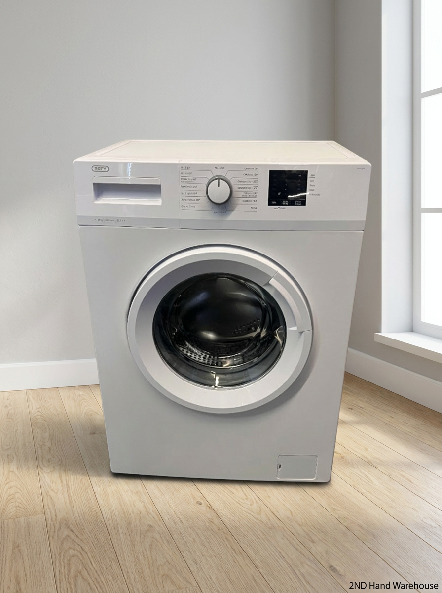 Defy 6kg White Front Loader Washing Machine — Good Working Order