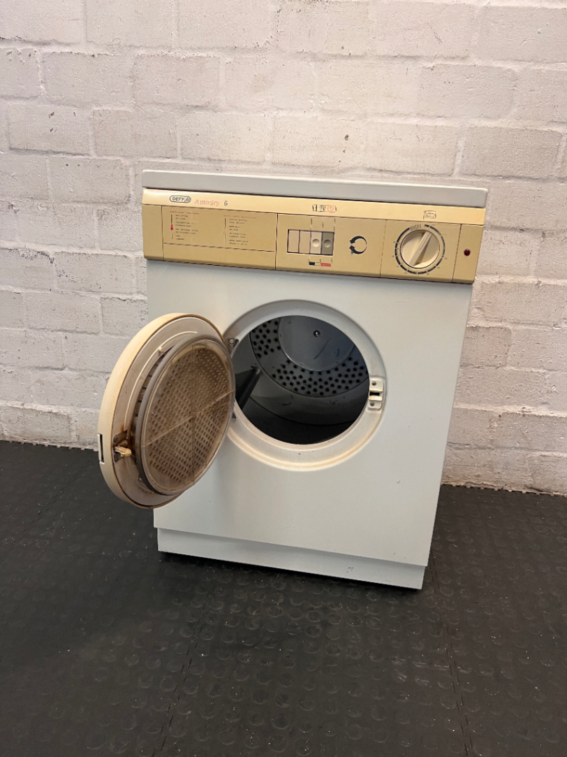 Defy Autodry 5 Tumble Dryer - Noisy Spin and Cracked Bezel - 2ndhandwarehouse.com