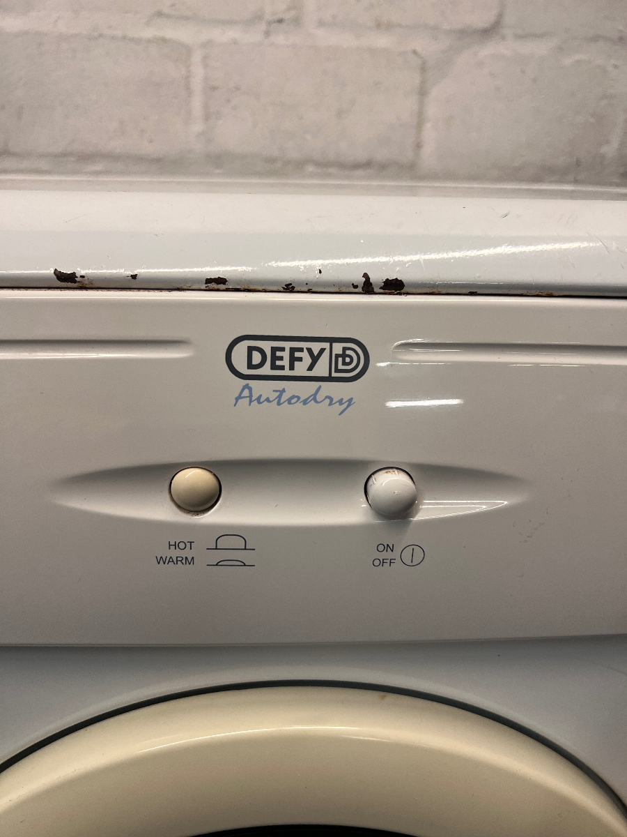 Defy Autodry White Tumble Dryer — Good Working Order - 2ndhandwarehouse.com