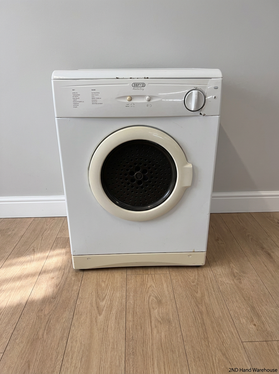 Defy Autodry White Tumble Dryer — Good Working Order - 2ndhandwarehouse.com