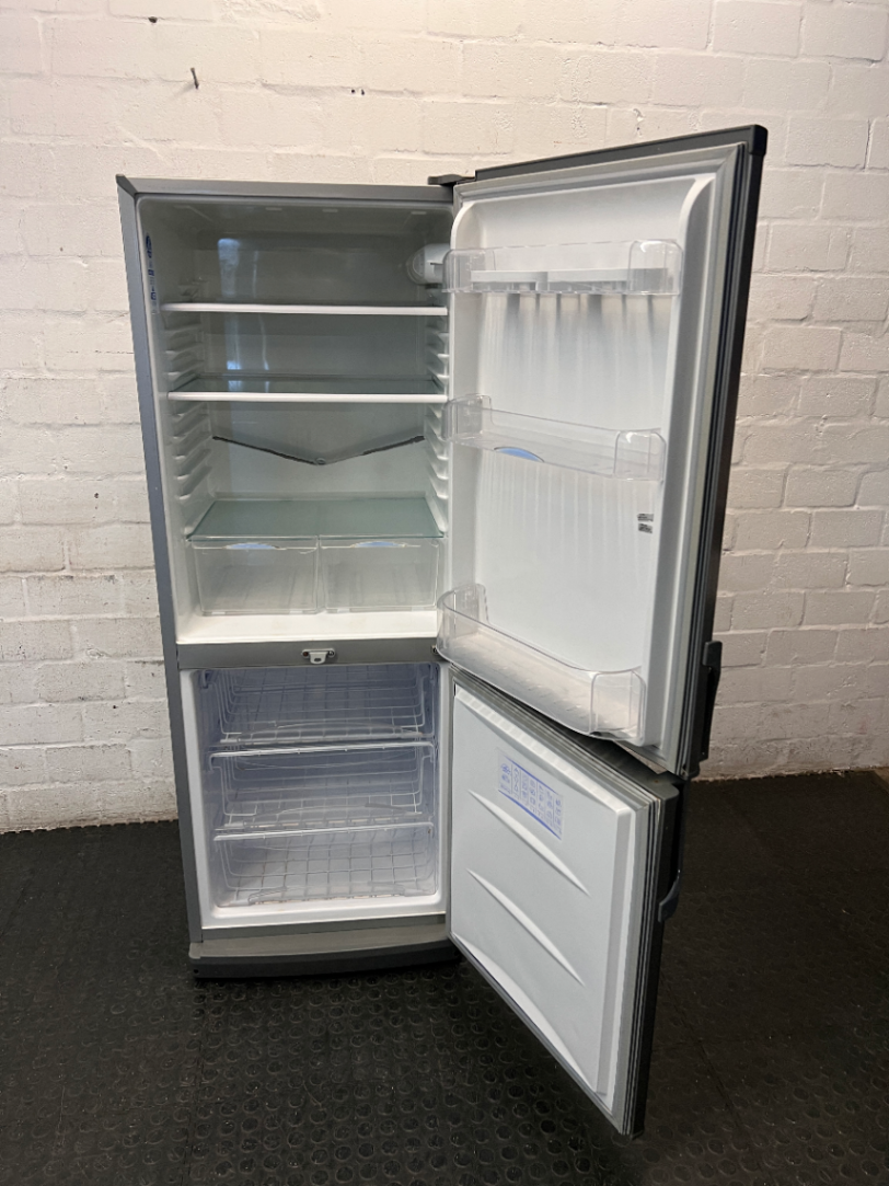 Defy C320 Metallic Fridge-Freezer — Good Working Order; Used Fair Condition