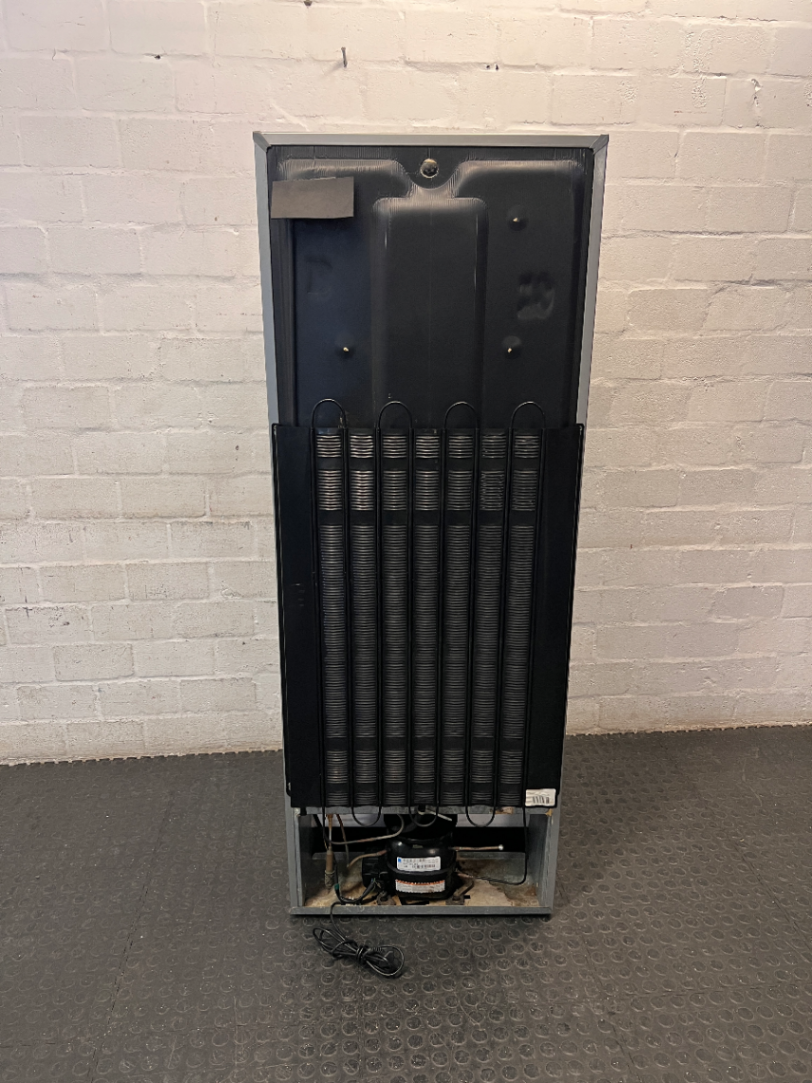 Defy C320 Metallic Fridge-Freezer — Good Working Order; Used Fair Condition