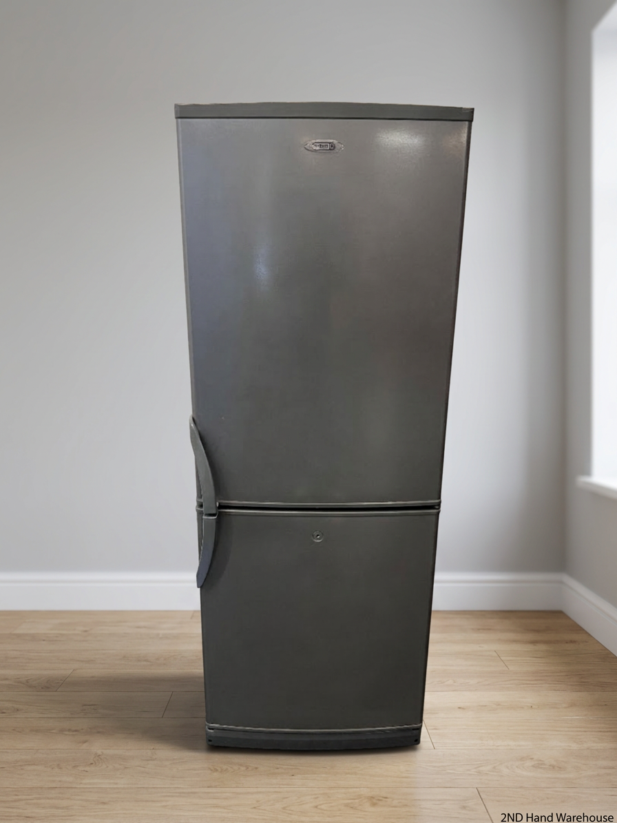 Defy C320 Metallic Fridge-Freezer — Good Working Order; Used Fair Condition