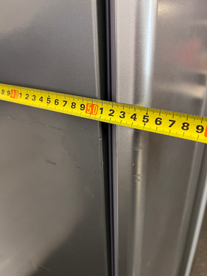 Defy Double Door Fridge - Working Well (Dents on Front) - 2ndhandwarehouse.com