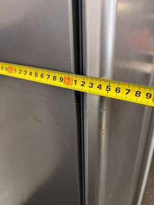 Defy Double Door Fridge - Working Well (Dents on Front) - 2ndhandwarehouse.com