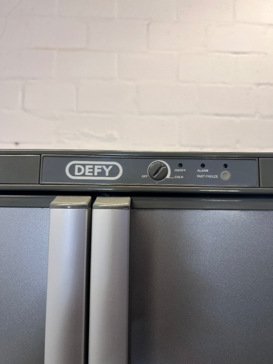 Defy Double Door Fridge - Working Well (Dents on Front) - 2ndhandwarehouse.com