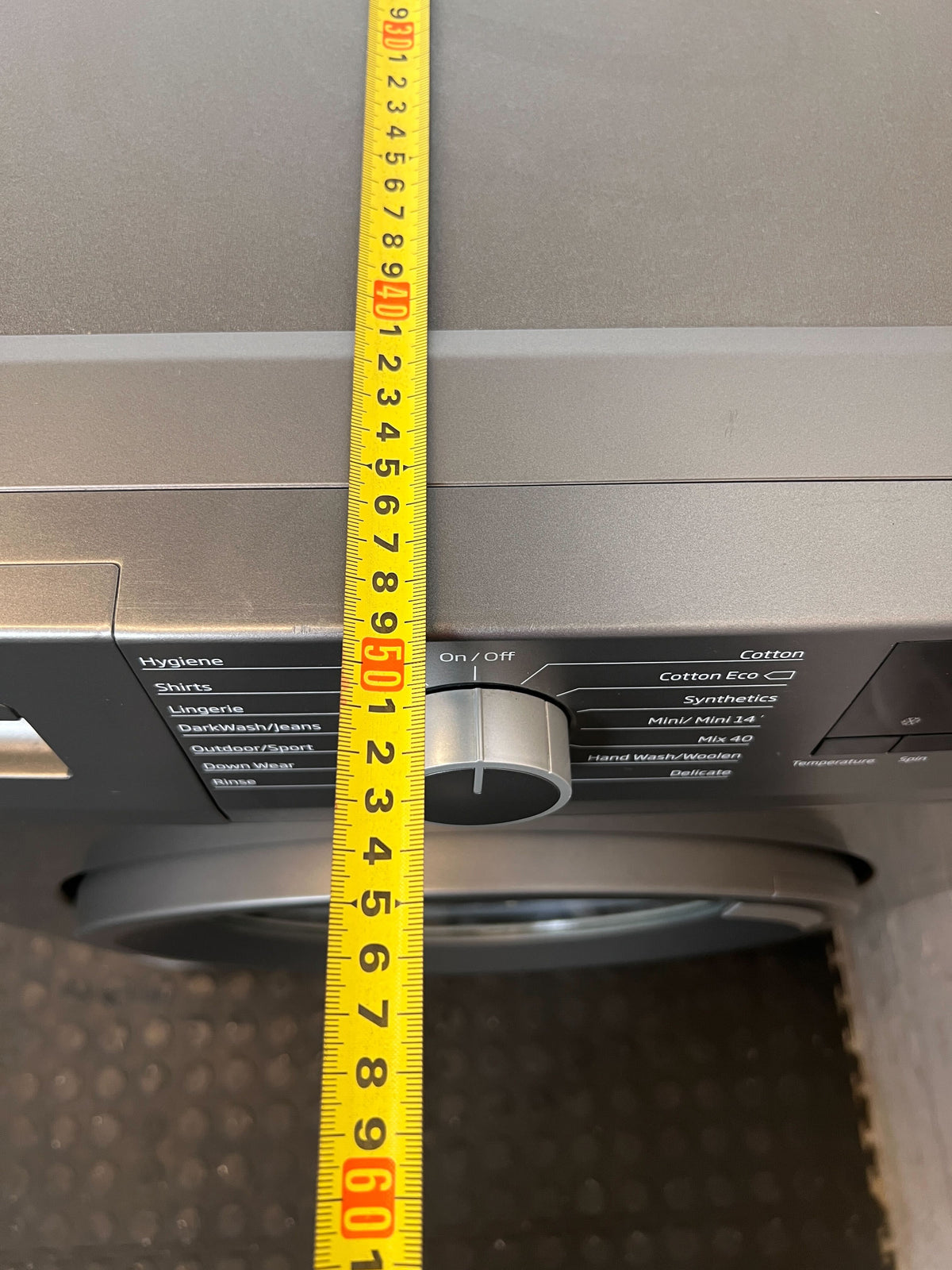 Defy Front Loader Washing Machine - Modern Grey