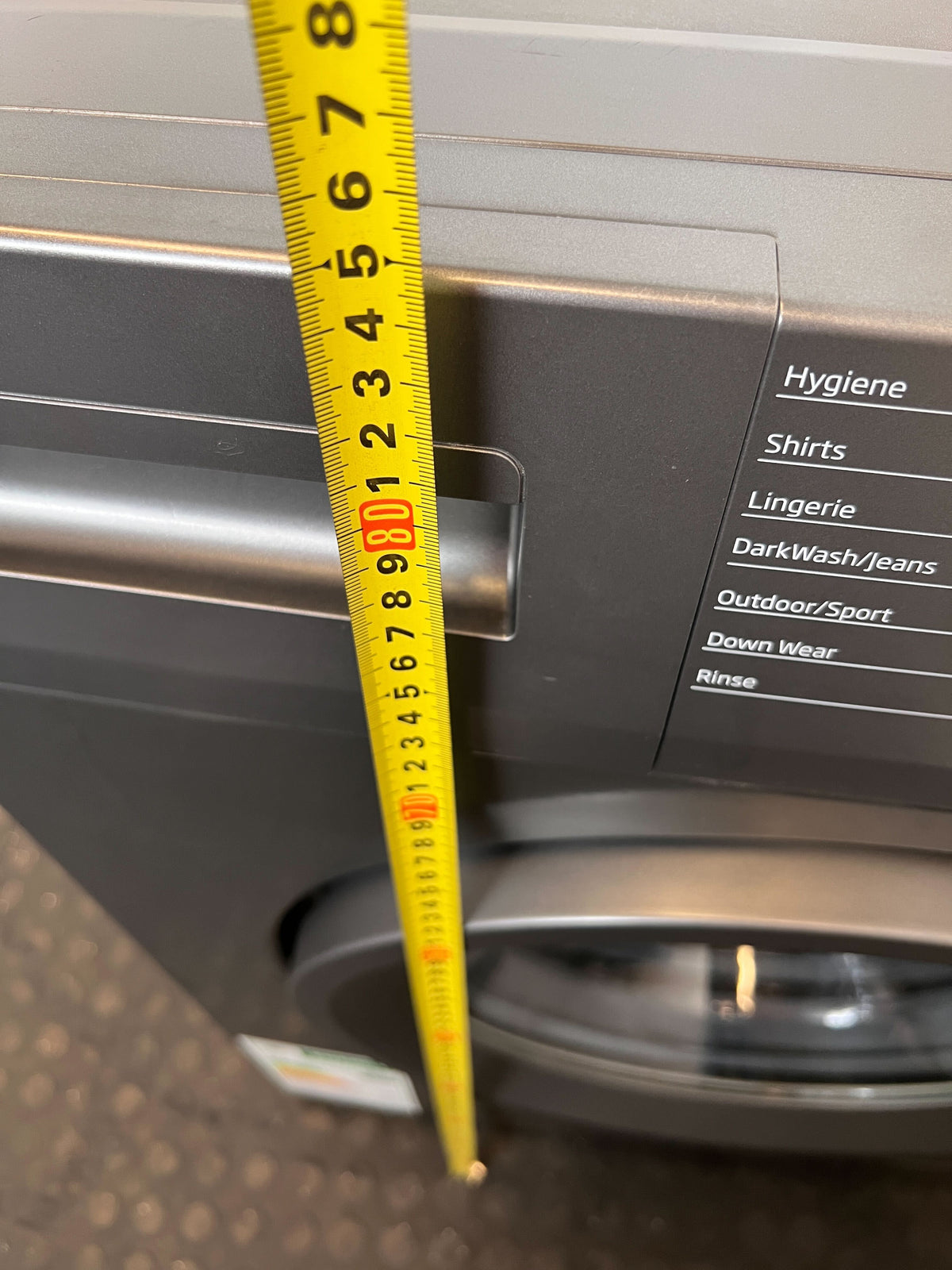 Defy Front Loader Washing Machine - Modern Grey