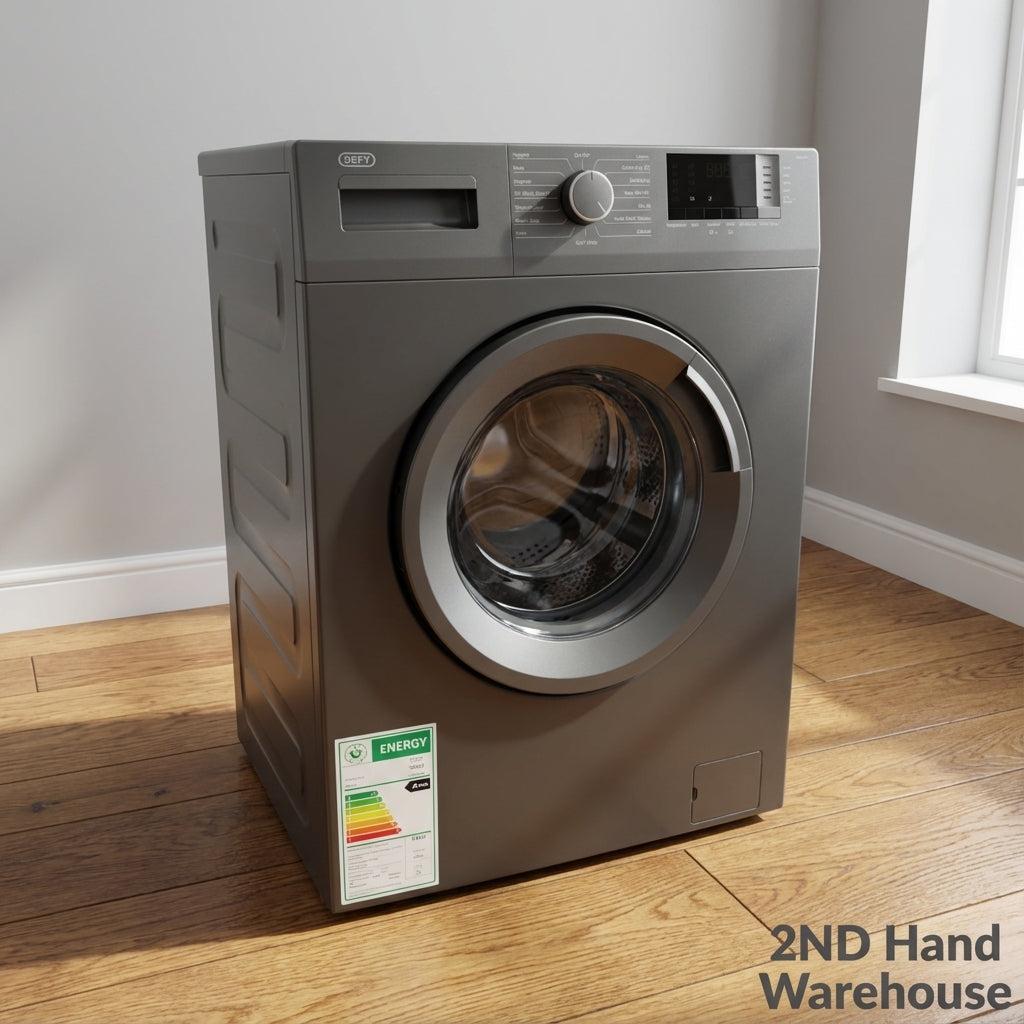 Defy Front Loader Washing Machine - Modern Grey