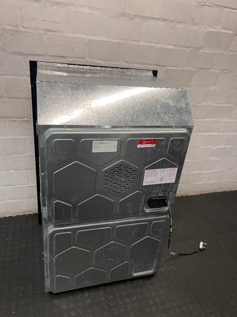 Defy Gemini Thermofan Double Oven in Black & Silver - Still New - 2ndhandwarehouse.com