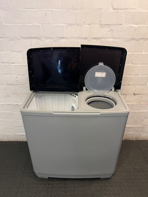 Defy Grey Twinmaid 1300 Twin Tub Washing Machine — Good Working Order