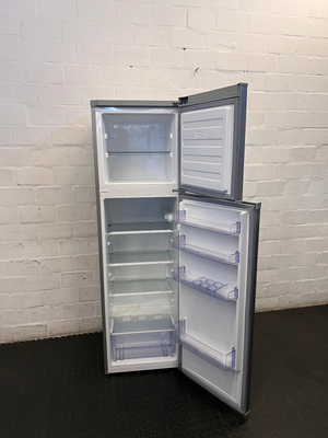 Defy Silver Bottom Freezer Fridge - Eco Energy Efficient - 2ndhandwarehouse.com