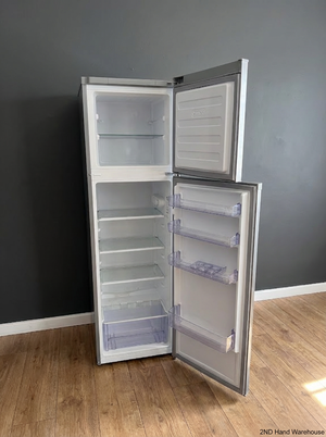 Defy Silver Bottom Freezer Fridge - Eco Energy Efficient - 2ndhandwarehouse.com
