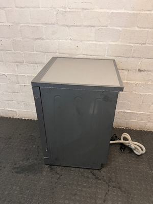 Defy Silver Freestanding Dishwasher — Working Order with Surface Scratches on Top