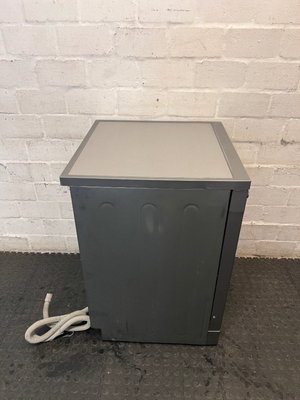 Defy Silver Freestanding Dishwasher — Working Order with Surface Scratches on Top