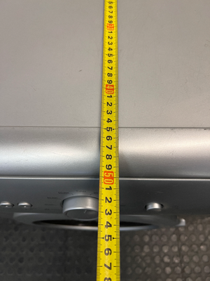 Defy Silver Tumble Dryer — Working Order with Surface Scratches