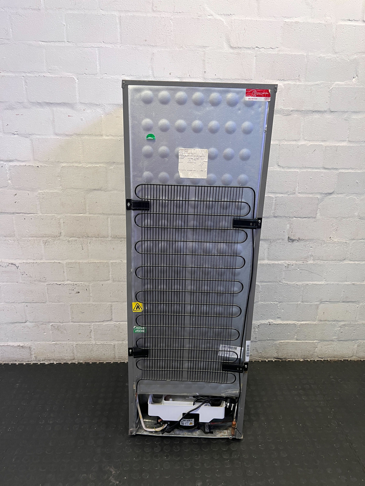 Defy Top-Freezer Fridge-Freezer - Stylish Grey Appliance