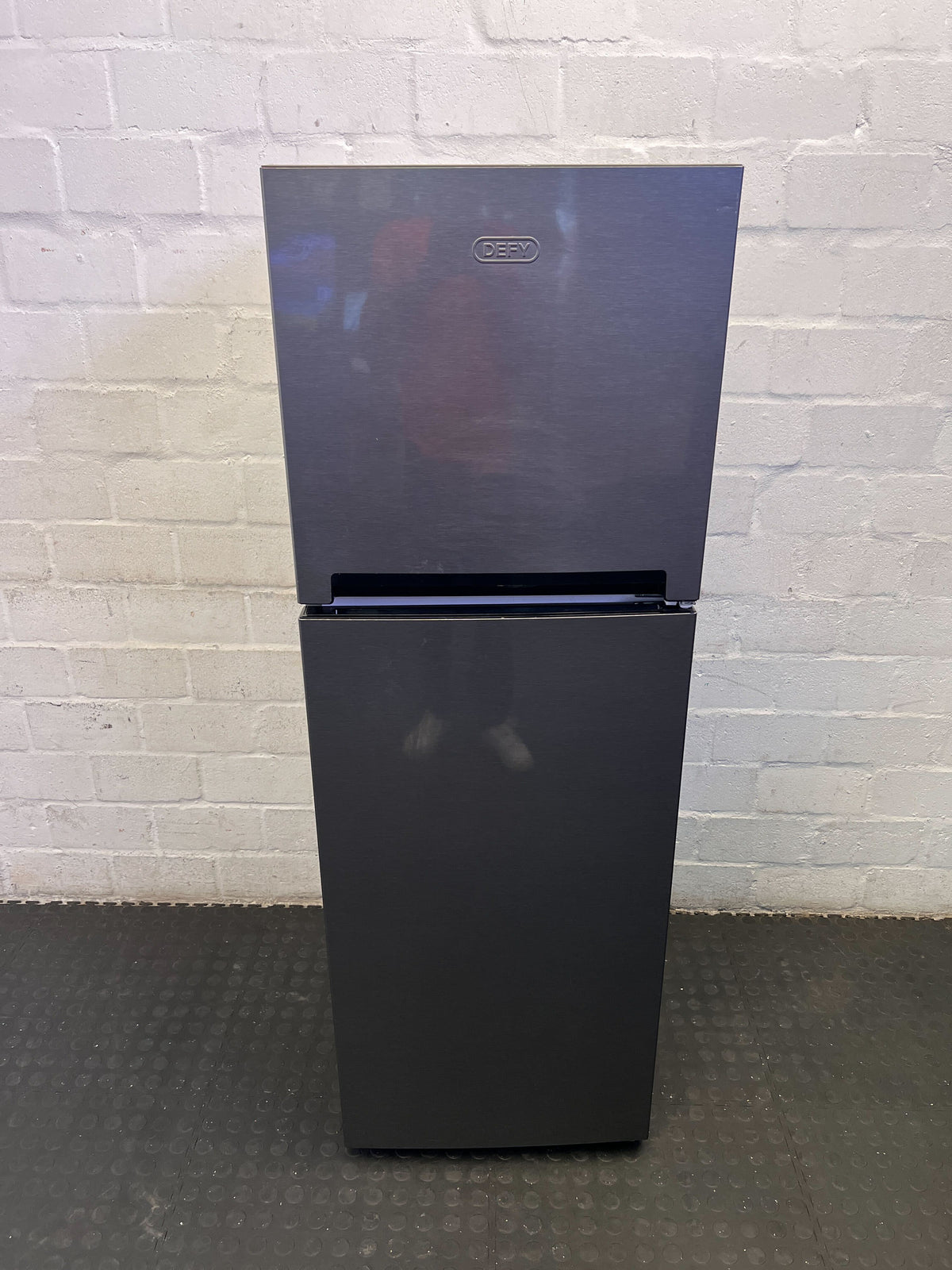 Defy Top-Freezer Fridge-Freezer - Stylish Grey Appliance