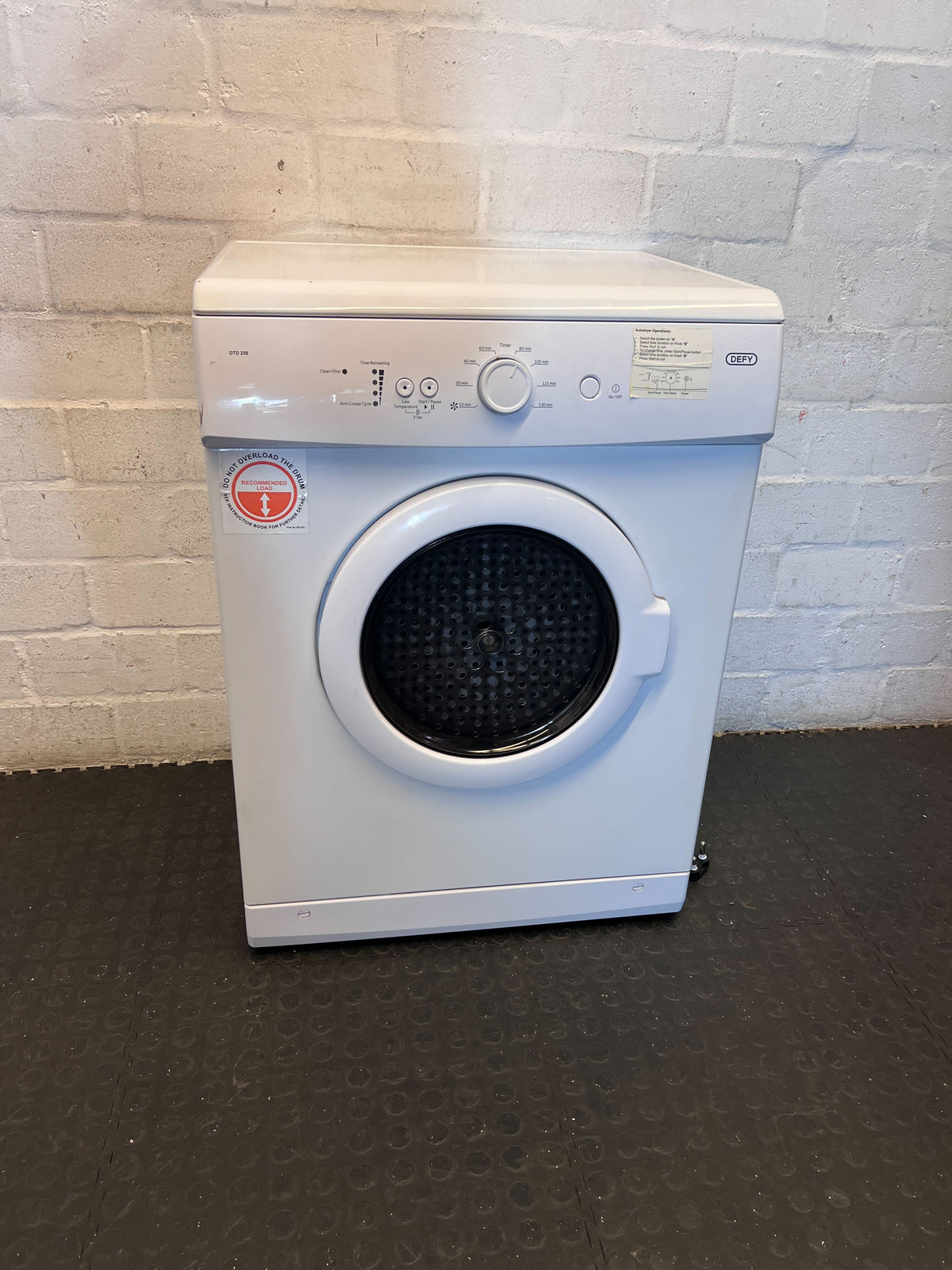 Defy White Tumble Dryer - Efficient Laundry Solution